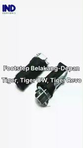 Karet Footstep-Foot-Bar-Step Depan-Belakang Tiger & Tiger Revo-New & Tiger CW