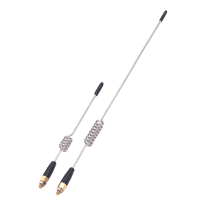 KYX Metal Antenna Simulation Model Car TRX-4 SCX10 Jeep Wrangler Modification with Flag Signal Line Remote Control Toy Parts