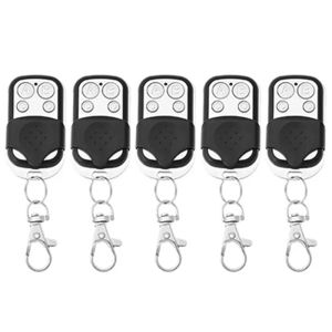 1/5/10PCS 4 Buttons 433MHZ Door Opener Remote Control Clone Fixed Learning Rolling Code Duplicator Garage Universal Garage