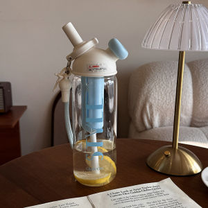 Colorful Dopamine Dual Drinking Straw Cup