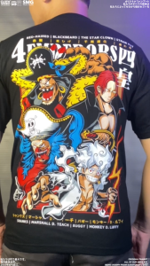 CLOWOR New Yonkou One Piece Anime T-Shirt