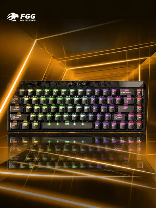 MEIJIAZHI | Magnetic Switch Gaming Keyboard Dual LED Positions