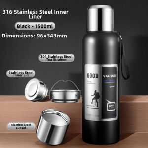 Jiaxun | Insulation Water Bottle for Men 316 Stainless Steel