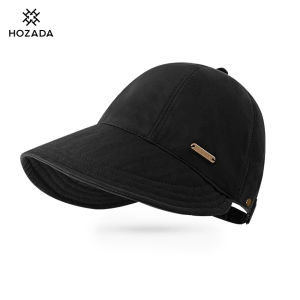 HOZADA Women Sun Cap Fisherman Hat Hat Quick Dry Sun Visor Cap Can Hang a Mask Can Tie Ponytails Beach Cap Sun Protection Cap UV Protection for Summer Outdoor Travel