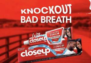 Closeup tripple Fresh Formula toothpaste