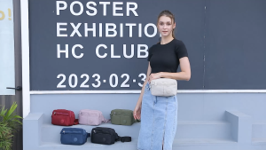 GUDIKA-รุ่นใหม่2025 พร้อมส่งกระเป๋าแฟชั่นผู้หญิง กระเป๋าคาดอก/คาดเอว กระเป๋ากันน้ำ รุ่น-5508