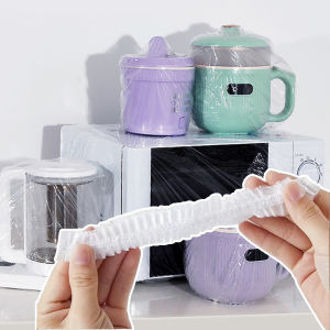 10-100ชิ้น ผ้าคลุมกันฝุ่นพลาสติกขนาดใหญ่ / สำหรับพัดลม เตาอบ ไมโครเวฟ เตาไฟฟ้า / แผ่นฟิล์มหนากันน้ำมัน / ผ้าคลุมกันฝุ่นเฟอร์นิเจอร์ใส