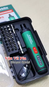 Tua Vít Điện / Máy Bắt Vít Mini WORKFIX WF-SD0405  Lực siết 5Nm 3 Tốc độ Kèm 26 Món Phụ Kiện ( Bảo Hành 12 Tháng )