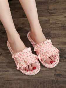 Spring Summer Autumn Silent Cloth Bottom Breathable Slippers Home Fabric Indoor Noiseless Floor Tile Mens Washable Slippers