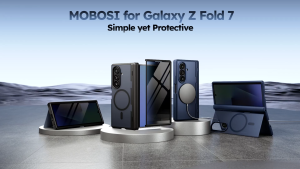 MOBOSI for Samsung Galaxy Z Fold 7 Case with Privacy Screen Protector [Compatible with Magsafe] [Built-in Kickstand & Full Body Hinge Protection] Magnetic Slim Phone Case for Z Fold7 Blue