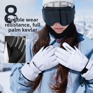 FEIYAAOSI | Waterproof Insulated Skiing Gloves with Wrist Support Five-Finger Design