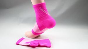 1 Pair Ankle Brace Compression Sleeve Plantar Fasciitis Socks Foot Arch Support Relieves Achilles Tendonitis Joint Pain Relief