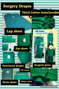 Surgery Drapes Cotton Autoclavable