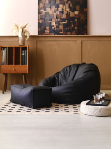 โซฟา Bean Bag Tatami ขนาดเล็ก โซฟาพักผ่อนแบบลำลอง โซฟาหนัง โซฟาสำหรับนอน โซฟาสำหรับนอนในห้องนอน โซฟาสำหรับนอนในบันไดข้างบ้าน