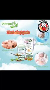 Sữa tắm cho bé sơ sinh Yomom nước tắm thảo dược 2 in 1 làm dầu gội đầu cho bé Happy Store