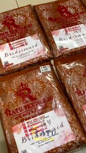 Paket Seragam Bridesmaid Lengkap Wisuda Lamaran Keluarga Kain Songket Semi Palembang Kain Tile Akar