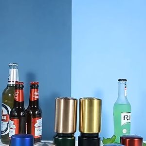 เปิดขวด เปิดฝาขวด เปิดขวด สแตนเลสที่เปิดขวดแบบกด เพียงแค่กดก็เปิด สำหรับเปิดฝาขวดเบียร์ โซดา น้ำอัดลม