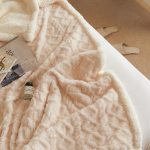 Lamb wool winter coral fleece blanket nap blanket multi-color autumn and winter office cover blanket
