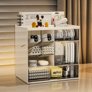Kaman | Childrens Students Dormitory Desktop Organizational Storage Rack Pen Holder Display