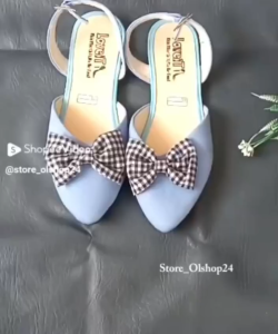 Flatshoes ARUMY Sandal Fashion Wanita Terbaru Model Pita Tali Belakang Simpel dan Anggun