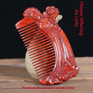 Anti-Static Wooden Massage Comb
