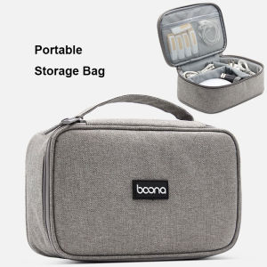 Huife Travel Cable Storage Bag Portable USB Charger Earphone Organizer Electronics Accessories Gadget Pouch