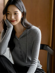 Ageless Soft Hooded Knitwear