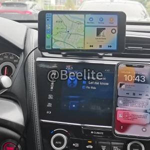 Beelite 6.5 inch in Car Wireless CarPlay and Android Auto Monitor Bluetooth FM AUX Audio Output Rotatable Airvent Bracket