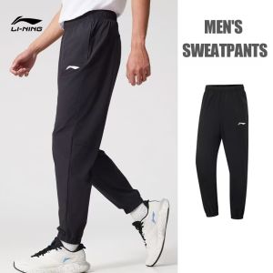 LI-NING Mens Sports Trousers Professional Sports AYKV129 Legit Official Store