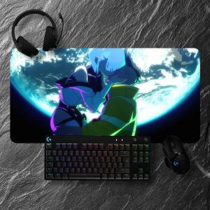 Bandai | Cyberpunk Edgerunners Tấm Lót Chuột Chống Trượt Cỡ Lớn Đệm Cao Su Dày Dành Cho Văn Phòng Và Chơi Game - Thiết Kế Lockedge Lấy Cảm Hứng Từ Anime