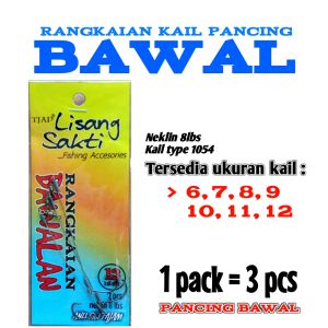 Pancing Bawal Neklin 8lbs