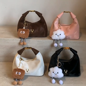 G52191 TAS AWAN TAS SELEMPANG WANITA MINI HANDBAG SLINGBAG FREE GANTUNGAN AWAN LUCU