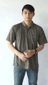 Liso wear - Kaos korea twist saku lengan pendek | kaos kerah pria dewasa | kaos kerah polo shirt