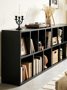 OYIla | Vintage Style Bookcase Display Cabinet