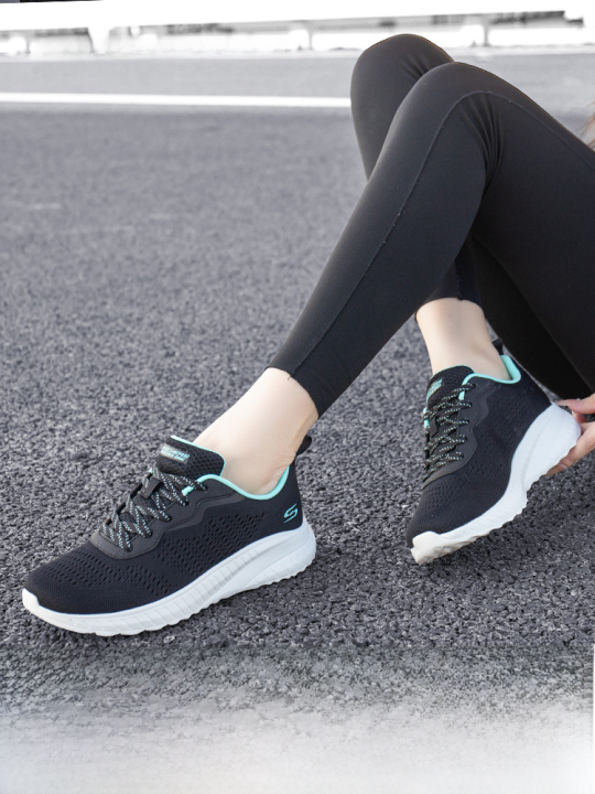Skechers Women's Running Shoes Breathable Mesh Upgraded Version
