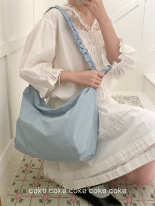 Túi Thể Thao Dung Tích Lớn Phong Cách Hàn Quốc INS Túi Đeo Chéo Kiểu Bánh Bao Có Dây Rút Túi Thể Thao Thường Ngày Cho Nam Và Nữ