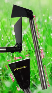 Cangkul Dodos gagang pipa stainless steel