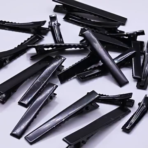 50Pcs Metal Korean Fashion Ladies Hair Clip Hair DIY Alligator Clips Metal Prong Duck Bill Hair