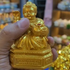 Tượng Mẹ Vàng Vẫy Tài Lộc Thái Lan