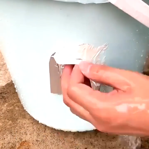 iPii Waterproofing Tape Butyl Rubber Aluminium Foil Tape for Roof Pipe Repair | Pita Kalis Air Pembaikan Paip Atap Anti-Leak Aluminum Foil Tape - High-Strength Butyl Adhesive Tape for Roof Leak Repair