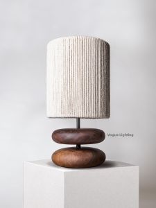 WOGU | Zen Style Wooden Table Lamp Ambient