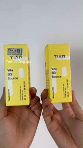 Serum TIAM Vita B3 Source (10% Niacinamide + 2% Arbutin) 40ml Dưỡng Sáng Da Giảm Thâm Nám – TIA’M B3