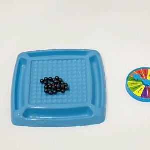 เกมกระดานหมากรุกแม่เหล็ก แบบพกพา ของเล่นสําหรับครอบครัว