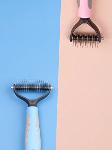 หวีสัตว์เลี้ยง สุนัข หวีแมว หมา แปรงกําจัดขนสัตว์เลี้ยง ราคาถูก, พร้อมส่ง