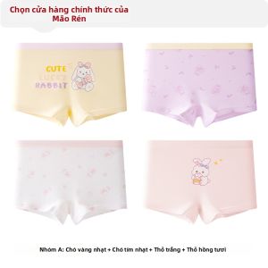 MiiOW | Quần Lót Bé Gái Cotton Thoáng Khí