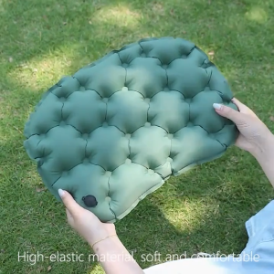 Outdoor portable ultra light inflatable seat cushion and foldable moisture-proof seat cushion/office seat cushion
