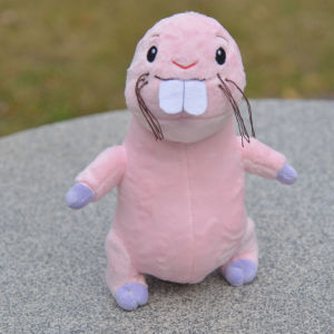 Bestselling New Arrival Cute Pink Big-Teeth Marmot Plush Doll - A Perfect Gift