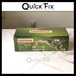 QuickFix BOSSMAN Eco-Series BCS666 20V Cordless Chainsaw Electric Pruning Saw Cutter Gergaji Elektrik Mesin