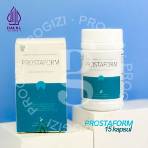 Prostaform Asli Herbal Obat Alami Prostat Ampuh Resmi Original BPOM