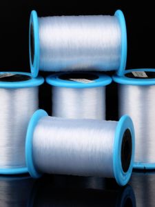 เชือกไนลอนใสแบบไม่ยืดหยุ่นสำหรับเชือกตกปลา สายยางฟองสบู่แบบใส วัสดุฟิล์มคริสตัล เครื่องประดับตกแต่งงานฉลอง